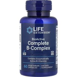 Life Extension Bioactive Complete B-Complex, 60 Vegetarian Capsules