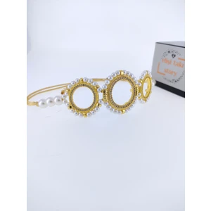 Altın Takmak Için 3'lü Bileklik 2çeyrek 1 yarım altı için altın kaplama bileklik