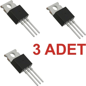 3 Adet Irfz44 N Kanal Power Mosfet To-220