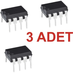 Ne555 3 Adet Dıp-8 Timer – Zamanlayıcı/osilatör Entegre