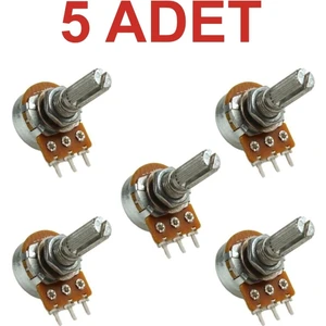 5 Adet 10k Potansiyometre Ayarlı Direnç (10KΩ)
