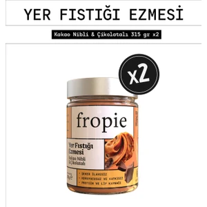 Yer Fıstığı Ezmesi - Kakao Nibli ve Çikolatalı 315 gr x 2 Adet