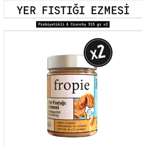 Yer Fıstığı Ezmesi - Probiyotikli Crunchy 315 gr x 2 Adet
