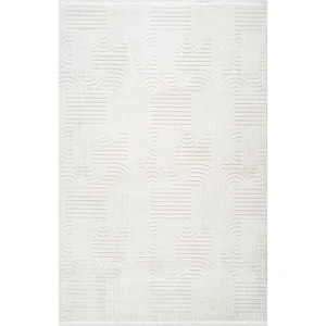 Aries Home Bambu Leke Tutmaz Silinebilir Makinada Yıkakabilir Yumuşak Kaymaz Jel Taban Kalın Bohem Halı