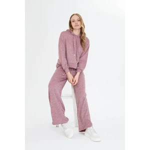 Cepli Lastikli Triko Pantolon