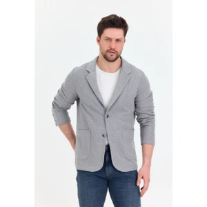 Slimfit Erkek Spor Ceket Örme Pamuk Karışımlı Kumaş Full Stretching Fabric Yeni Sezon