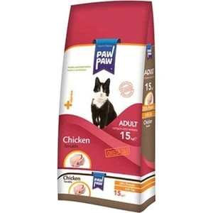 Paw Paw Tavuklu Kedi Maması 15 kg