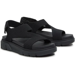 Tb0a2qkn Greyfield Sandal Backstrap Sandal Siyah Kadın Sandalet