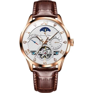 Kronen&söhne KS4009 Luxury Gold Tourbillon Mekanik Otomatik Erkek Kol Saati