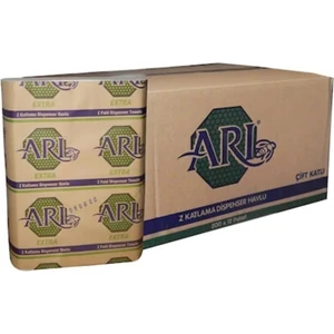 Z Katlama Dispenser Havlu 200'LÜ 12 Paket 21 x 21 cm