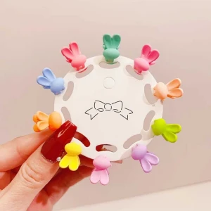 10 Adet Mini Boy Mandal Toka Seti Bebek Toka Seti Kız Çocuk Toka Küçük Mandal Toka Okul Tokası