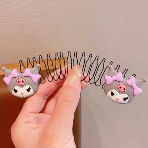 Kuromi Kawaii Gizli Yaylı Hayalet Toka 1 Adet