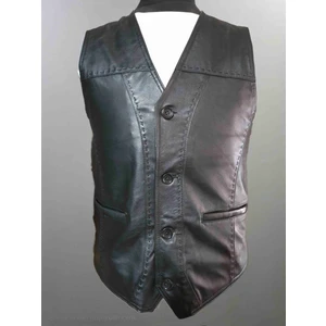 Hakiki Deri mt Klasik Yelek