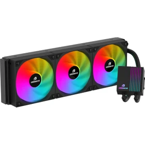 Gamebooster Prıme, P360B, 360MM, Rainbow, 3 Fanlı, (LGA1700/AM4/AM5) Uyumlu, Cpu Sıvı Soğutma (Siyah)
