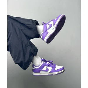 Dunk Low Next Nature Black Raspberry (Women's) Kadın Mor Deri Spor Ayakkabı DD1873