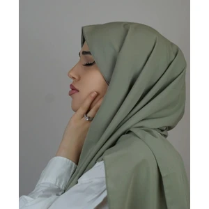 Tesettür Hijab Medine Ipeği Şal*küf Yeşil