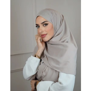 Tesettür Hijab Medine Ipeği Şal*bej