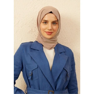 Tesettür Hijab Medine Ipeği Şal*kum Beji