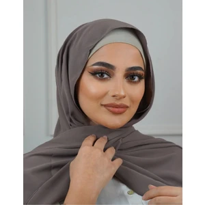 Tesettür Hijab Medine Ipeği Şal*antrasit