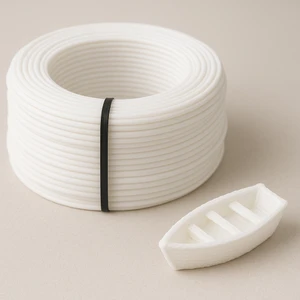 3D Kalem Yazıcı Için 50 Metre Beyaz Renk Pla Filament