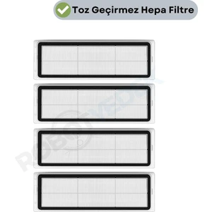 Xiaomi Vacuum Mop 2 Ultra Uyumlu Yedek Hepa Filtre-4 Parça