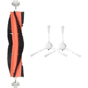 Dreame Bot D10 Plus Uyumlu Yedek Ana Fırça ve Yan Fırça-3 Parça