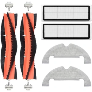 Xiaomi Vacuum Mop 2 Ultra Uyumlu Yedek Fırça Filtre Mop Seti-6 Parça