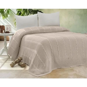 Erguvan Triko Yatak Örtüsü 220 x 240  cm