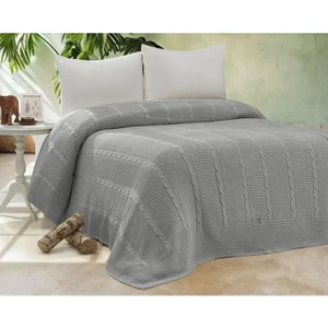 Erguvan Triko Yatak Örtüsü 220 x 240  cm