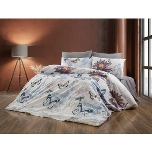 Çift Kişilik Nevresim Takımı + Lastikli Çarşaf +Yastık kılıflı Lüks Dayanıklı Yumuşak Doğal Pamuklu