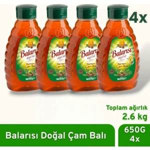 Doğal Marmaris Çam Balı 650 gr 4(Adet)