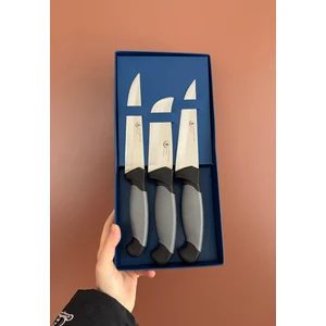 Kasap Sebze Yüzme 3'lü Bıçak Seti