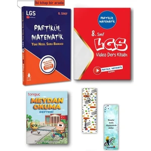 8. Sınıf Yeni Nesil Efso Matematik Soru Bankası ve Kamp Kitabı -Meydan Okuma Defteri-Ayraç