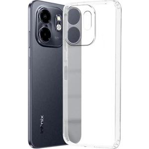 Infinix Smart 9 ile Uyumlu Kılıf Şeffaf Kamera Korumalı Esnek Silikon Telefon Kılıfı Kapak