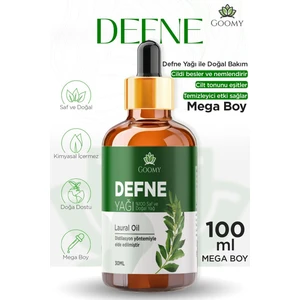 Defne Yaprağı Yağı Distilasyon  Doğal Bitkisel Uçucu Yağ Laurel Leaf Oil 100ml