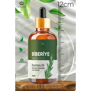 Biberiye Yağı Distilasyon  Doğal Bitkisel Uçucu Yağ Rosemary Oil 100ml