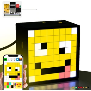 Ledbox: Yapay Zekalı, Internete Bağlı Sese Duyarlı Pixel Art LED Kutusu Kodlama Seti