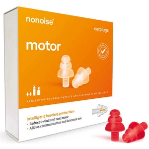 Nonoıse Moto Kulak Tıkacı Kırmızı