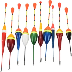 10 Adet Balıkçılık Şamandıralar Seti Şamandıra Bobber Dalgalanma Mix Boyutu Renk Şamandıra Şamandıra Pesca Işık Çubuğu Şamandıralar (Yurt Dışından)