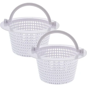 Yüzme Havuzu Skimmer Saplı Yedek Sepet, 2 Paket - Yer Üstü Havuz Duvara Sığdırıcı Sepetleri (Yurt Dışından)