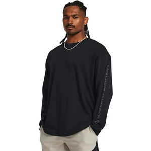 Under Armour Ua Hw Tonal Wordmark Ls Erkek Günlük Uzun Kollu Tişört 1382890-001 Renkli