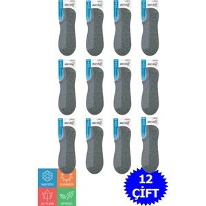 Erkek Sneaker Çorap Pamuklu 4 Mevsim 12'li