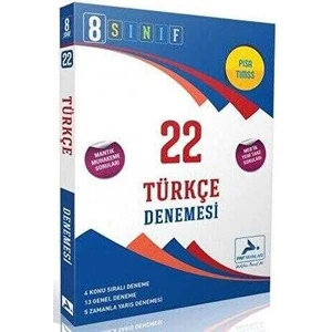 Paraf Yayınları LGS 8. Sınıf 22 Türkçe Denemesi