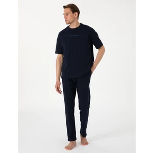 Pierre Cardin Erkek Lacivert Kısakol Pijama Takımı 50314419-200