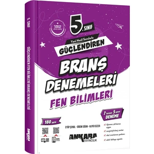 Ankara Yayıncılık 5.Sınıf Güçlendiren Fen Bilimleri Branş Denemel