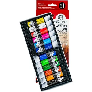 Van Dyck Atelier Tüp Akrilik Boya 12 ml 12 Renk VD384400