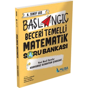 Muba Yayınları 8. Sınıf Başlangıç Matematik Soru Bankası