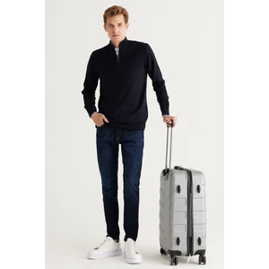 ALTINYILDIZ CLASSICS Gümüş Gri Orta Boy Valiz