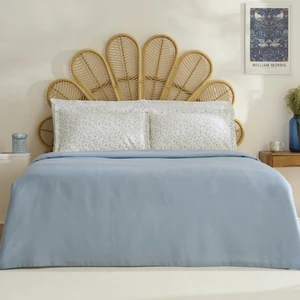 Karaca Home Lina Bambu Çift Kişilik Pike Takımı Mavi