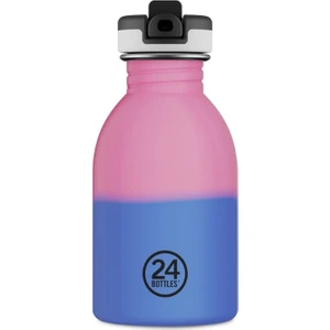 24 Bottles Kids Bottle Reactive Pembe/Mavi Paslanmaz Çelik Çocuk Su Matarası 250 ml